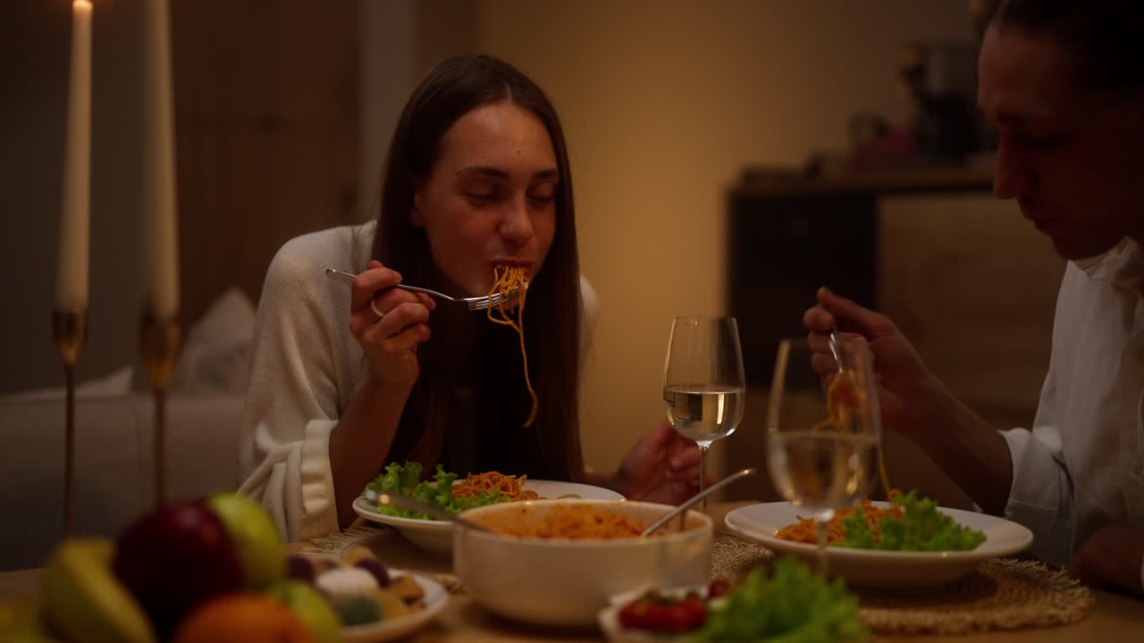 cena romántica para dos