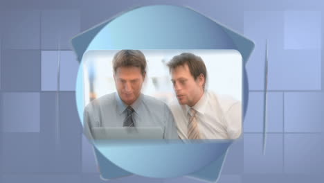 people in the office montage