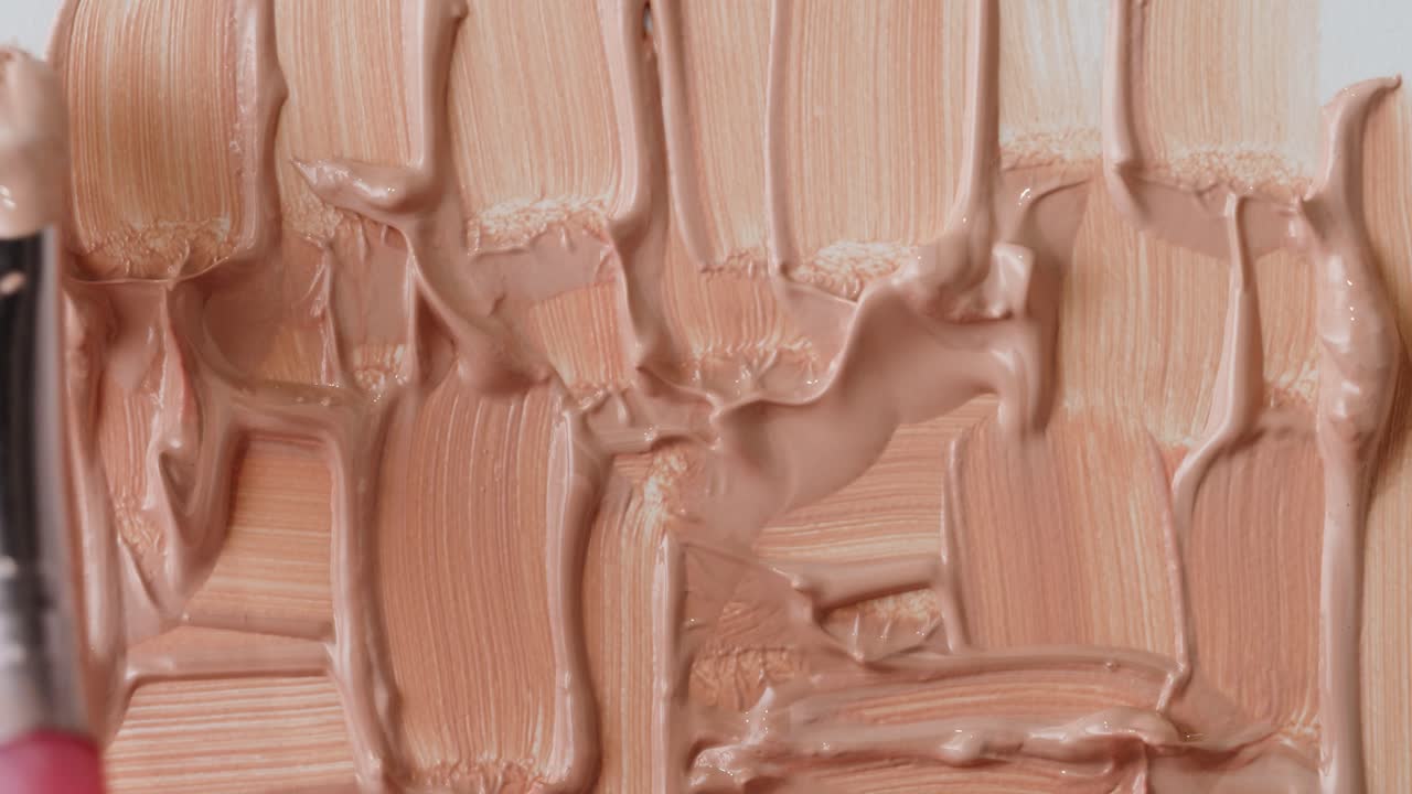 Applying Foundation Swatches and Brush Strokes