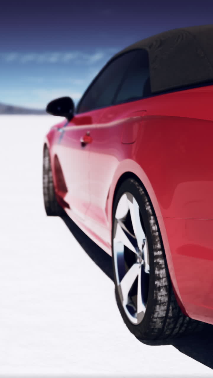 el audi s5 convertible rojo