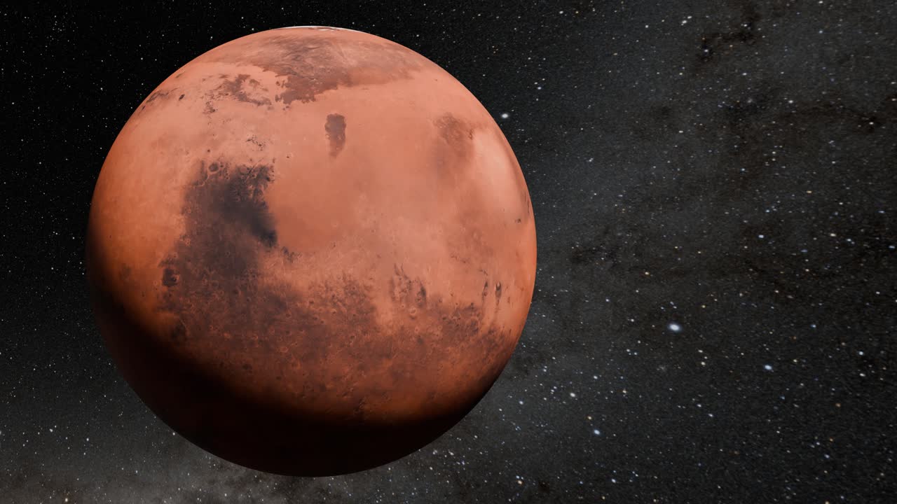 Mars planet - milky way 