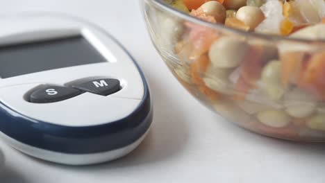 diabetes management and healthy meal