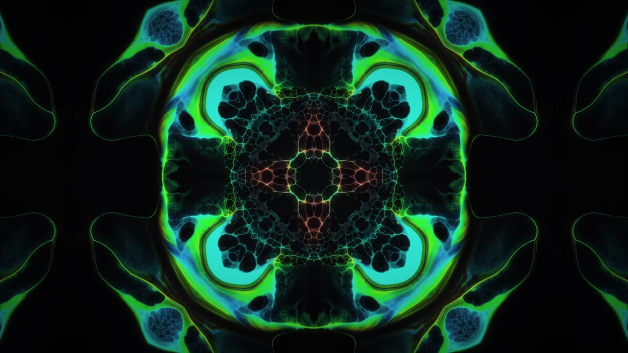 colorido caleidoscopio patrón repetitivo y textura