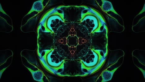 colorido caleidoscopio patrón repetitivo y textura