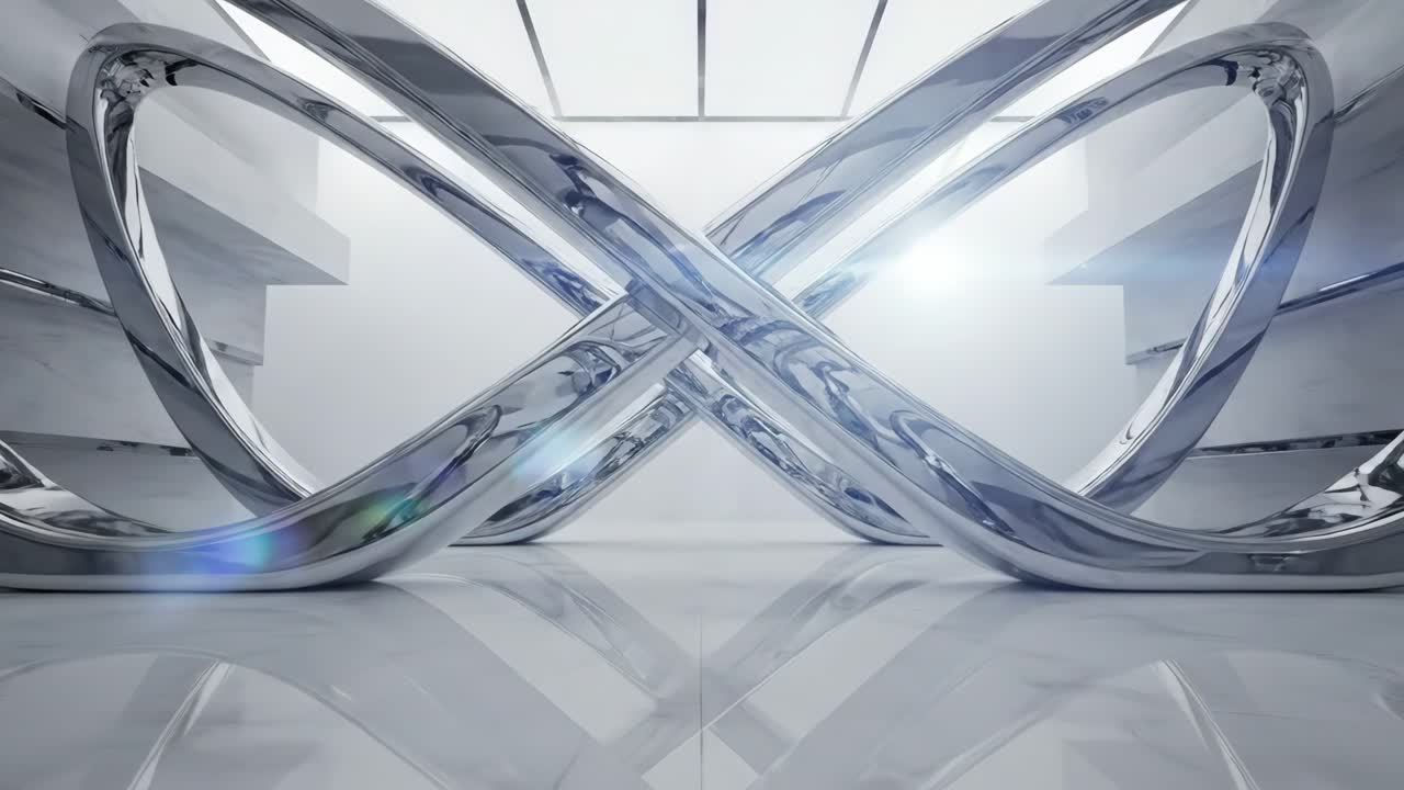 Abstract Metallic Architecture