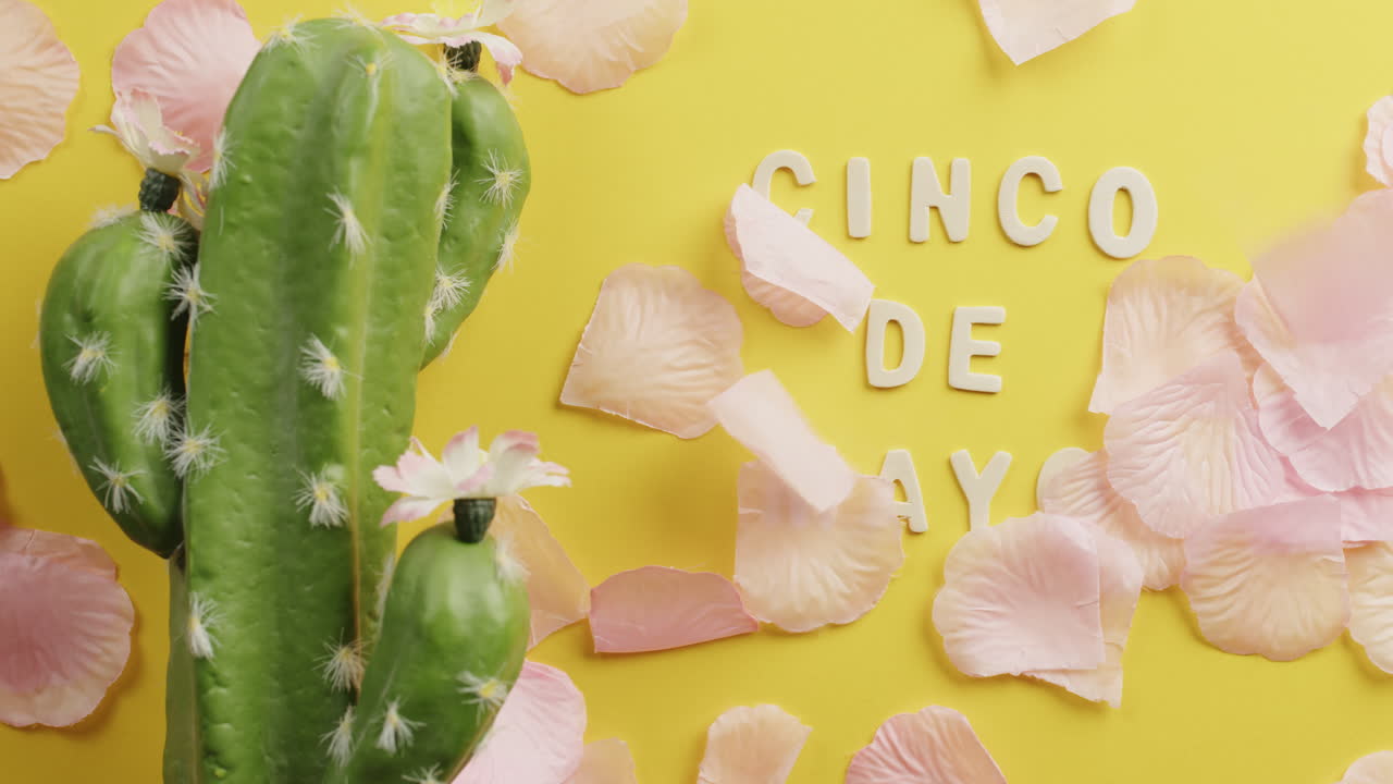 cinco de mayo de fondo amarillo