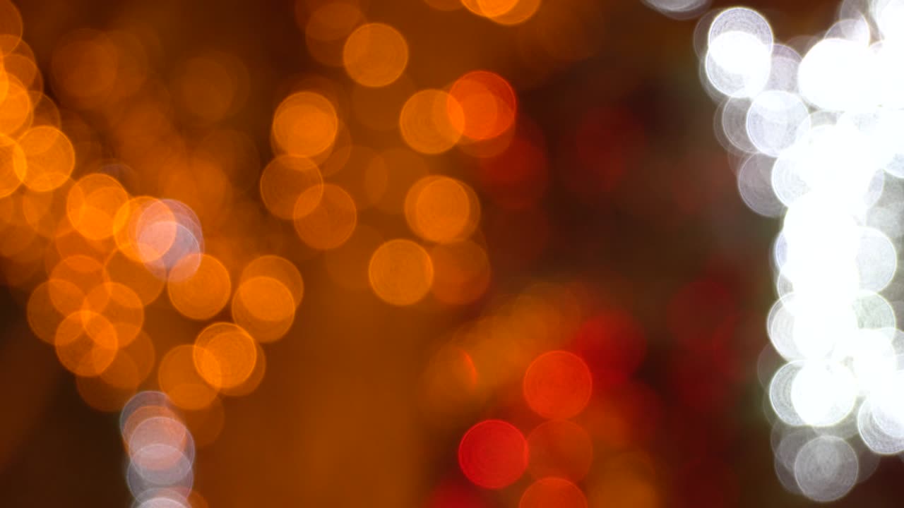 fondo de bokeh natural de naranja y blanco