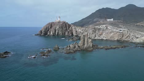 Amazing-scenery-of-rocky-formations-in-ocean