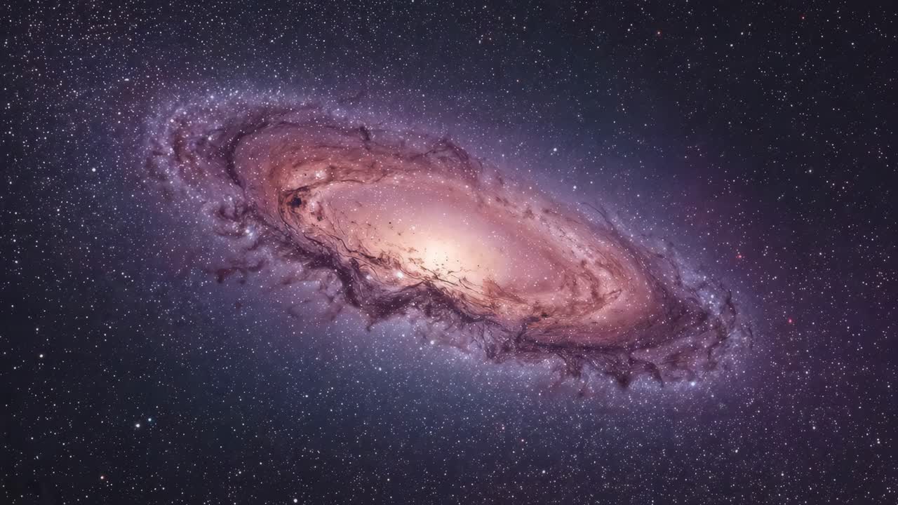 A Stunning Galaxy in Outer Space
