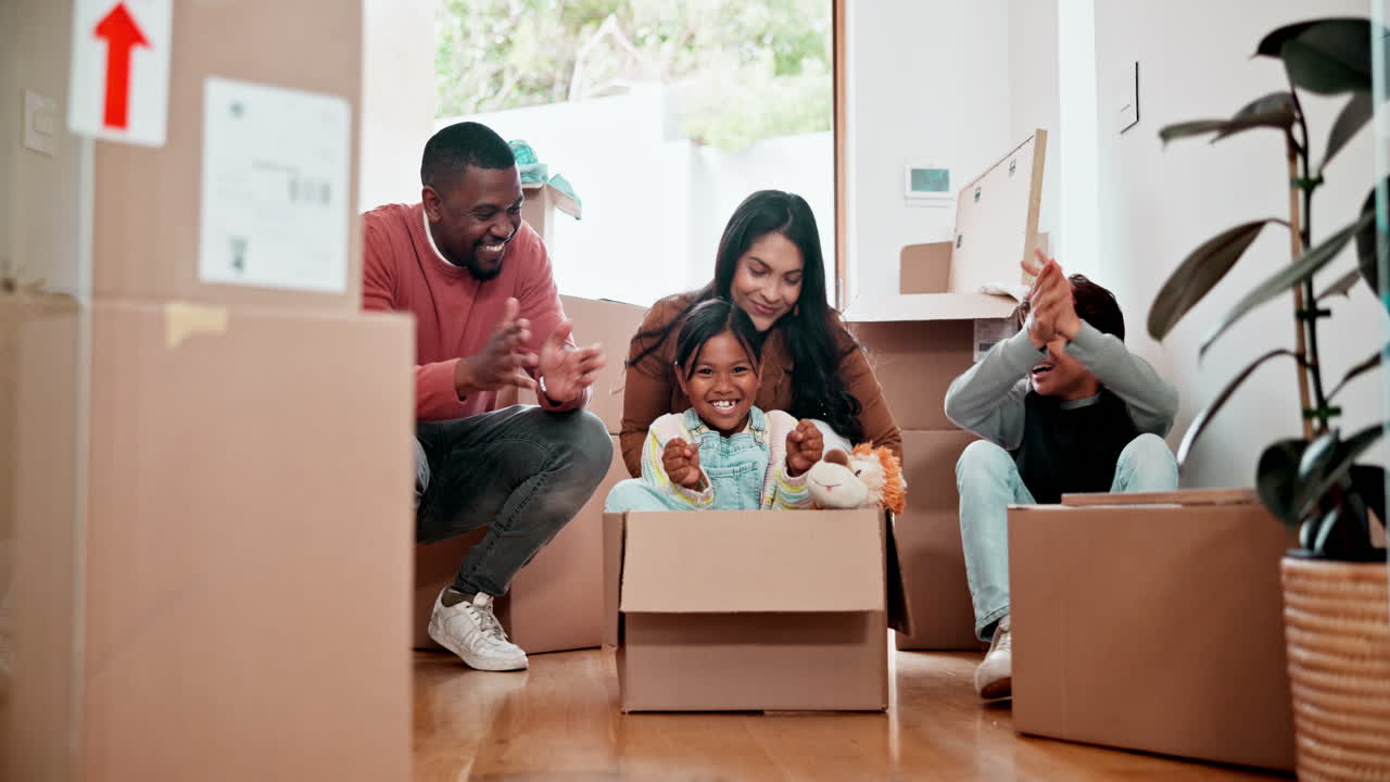 Family Moving Day Fun