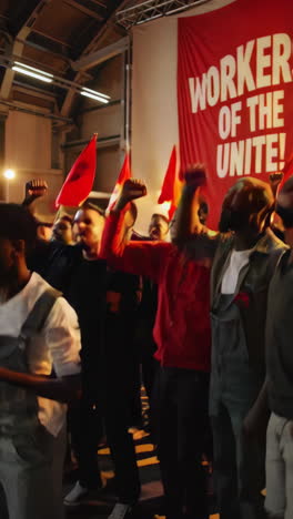 workers unite protest