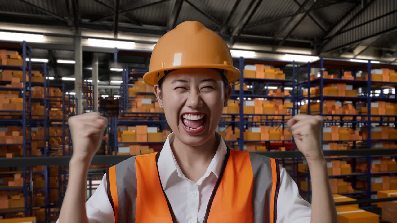 행복한 창고 노동자