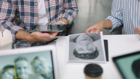 Tablet,-Design-Und-Teamzusammenarbeit-Für-Kreative