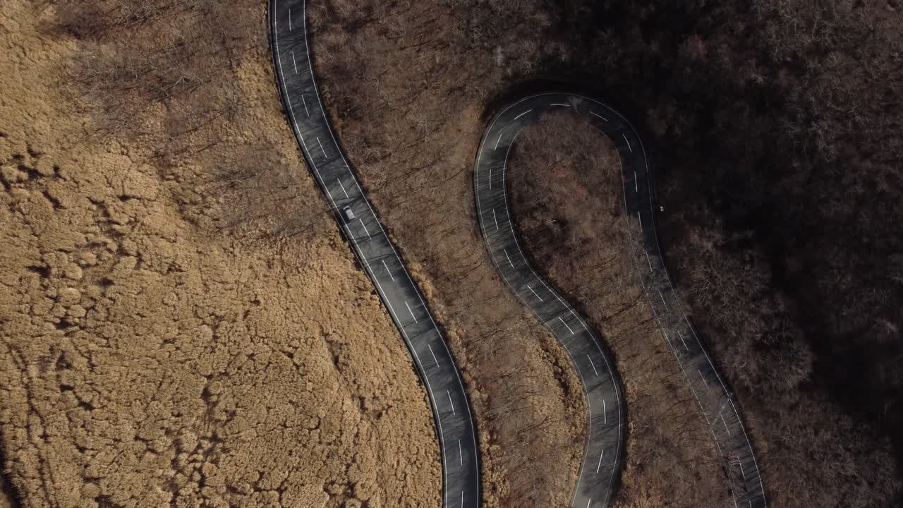 후지산에서 스카이라인 조감도. 후지산