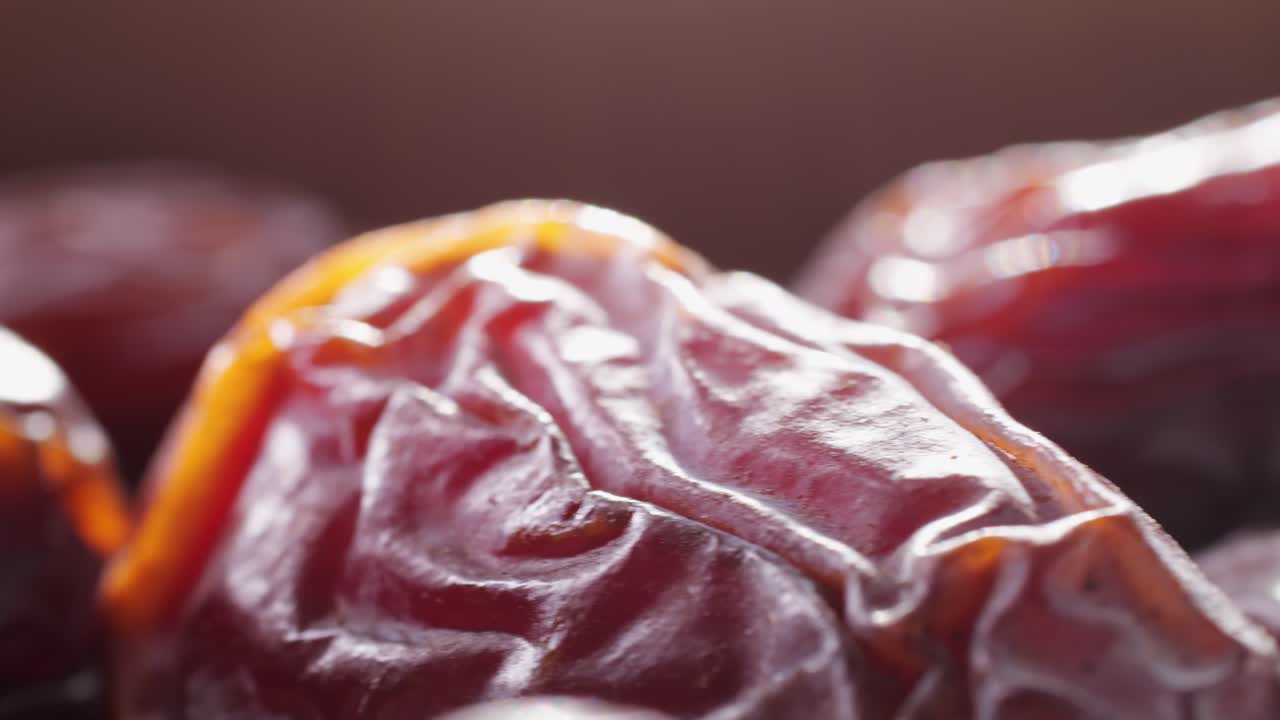 Close Up of Dried Dates