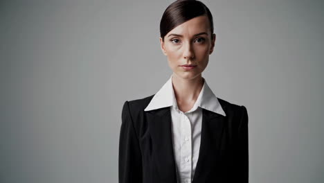 retrato de una mujer de negocios
