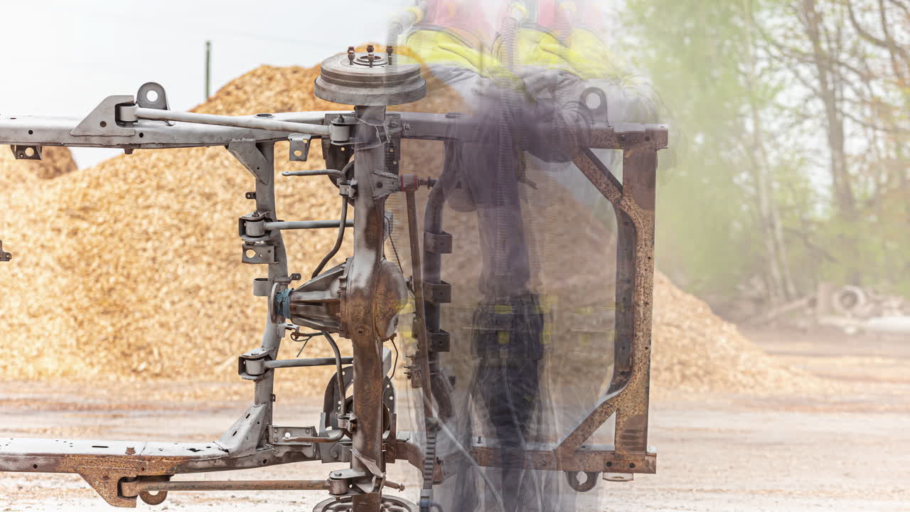 quitar óxido de una plataforma de coche de segunda mano