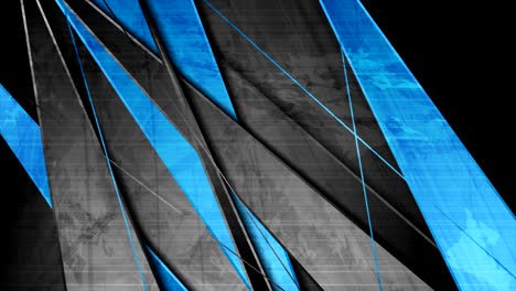 rayas azules y grises grunge tecnología abstracta fondo de movimiento corporativo