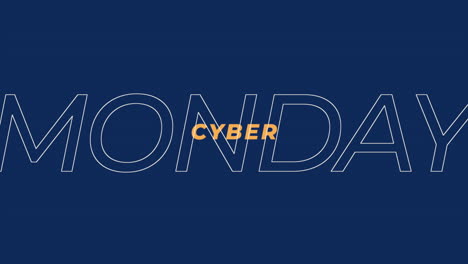 Cyber-Montag-Auf-Blauer-Moderner-Steigung-4