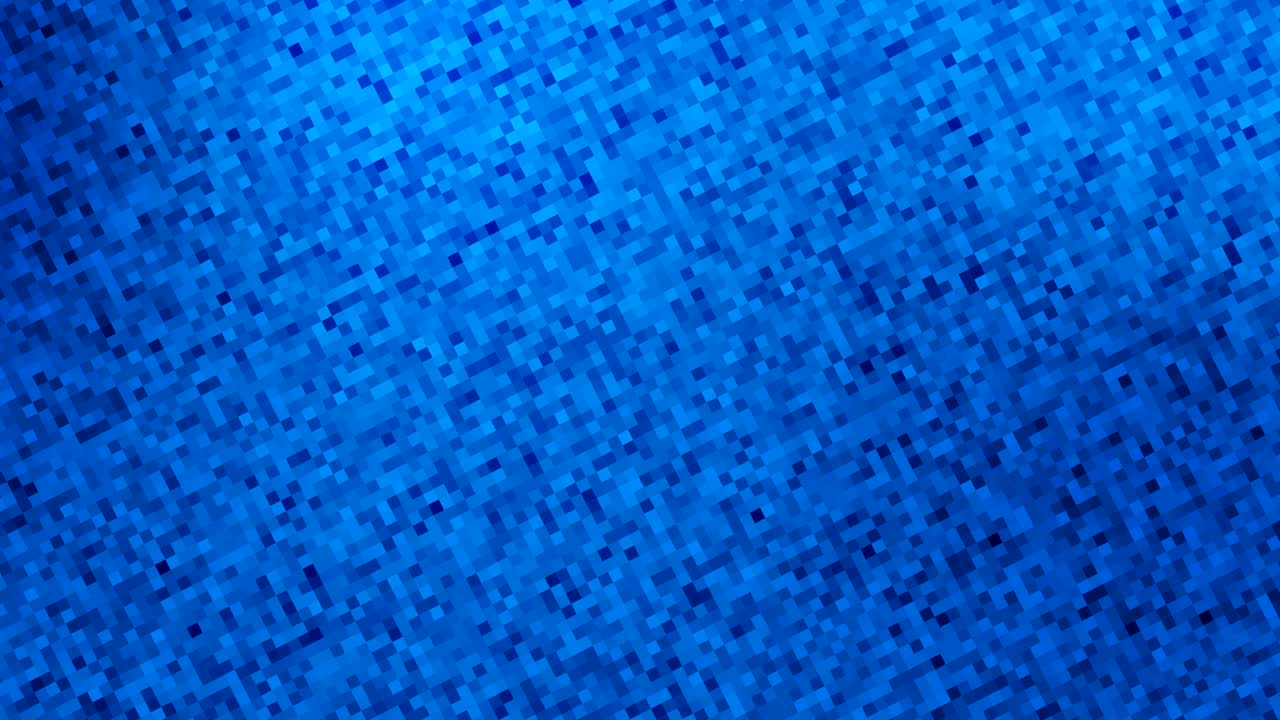 추상적인 파란색 작은 픽셀 모션 배경