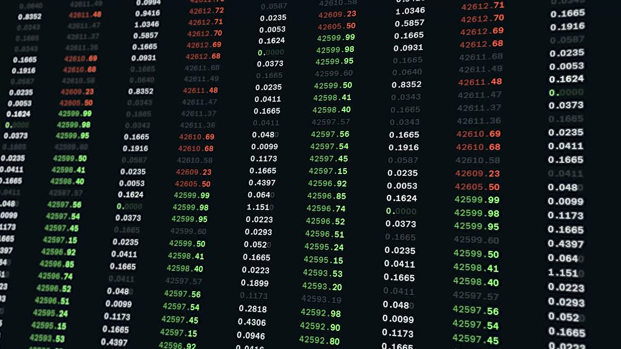 tal, der vises på skærmen