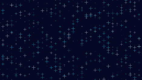 starry night seamless pattern of small stars on dark background