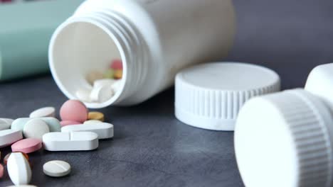 assorted pills and medications