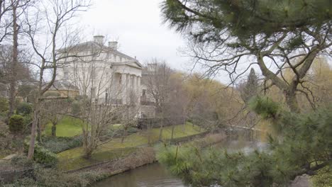 Exterior-De-Hanover-Lodge-Cerca-De-Regents-Park-En-Londres,-Reino-Unido