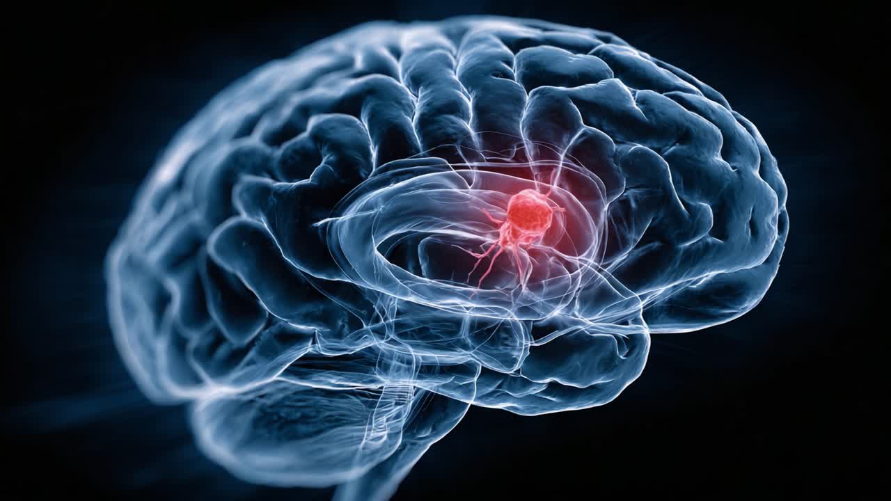 Utforskar neurologisk aktivitet: En detaljerad visualisering av hjärnfunktion och stimulussvar som belyser intrikata neurala nätverk och elektrisk aktivitet