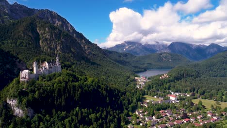 neuschwanstein castle bavarian alps germany