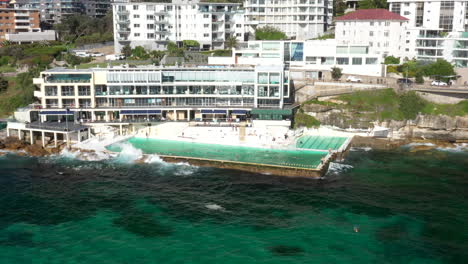 bondi icebergs in bondi sydney, australia