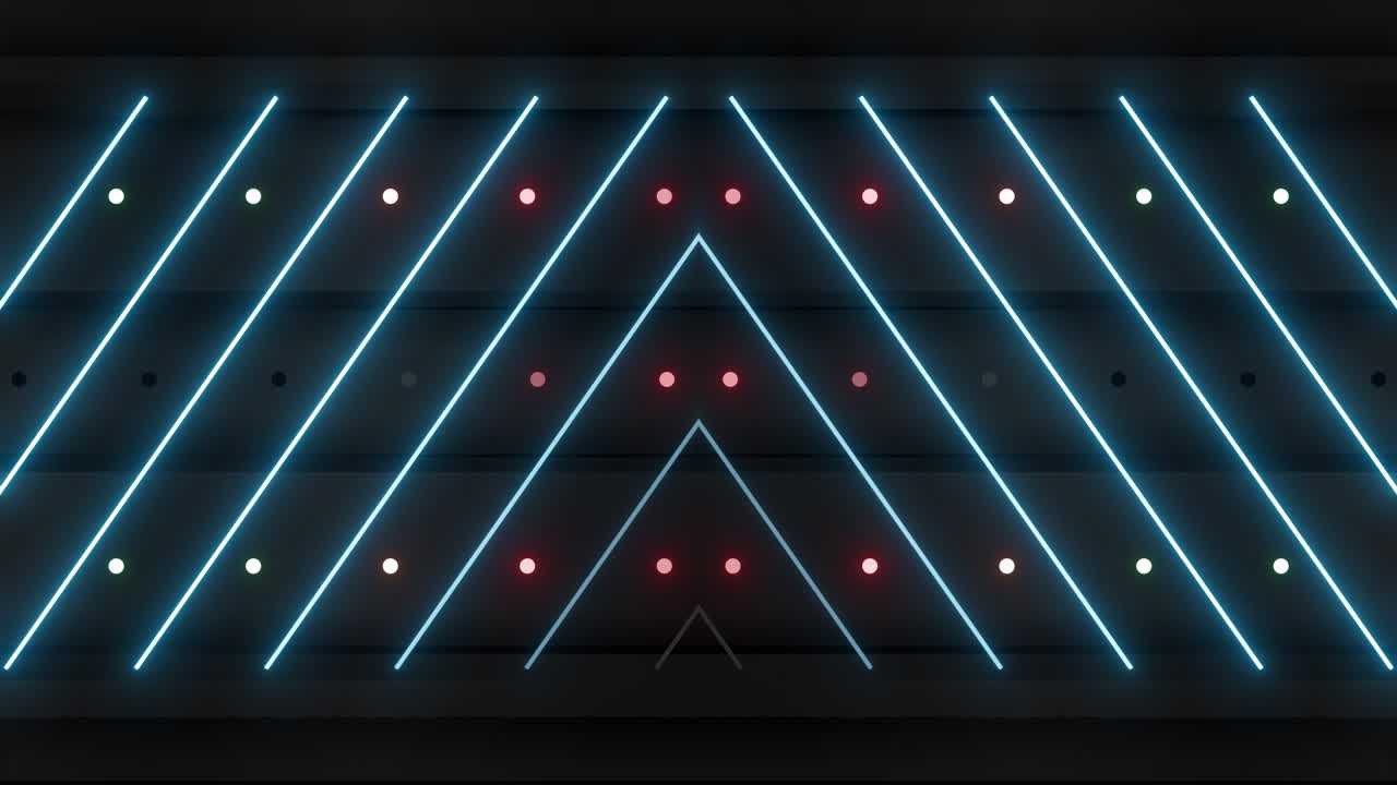 fondo con patrón geométrico de neón