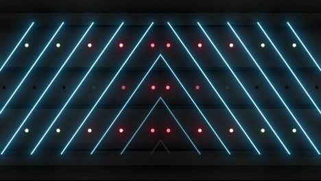 fondo con patrón geométrico de neón