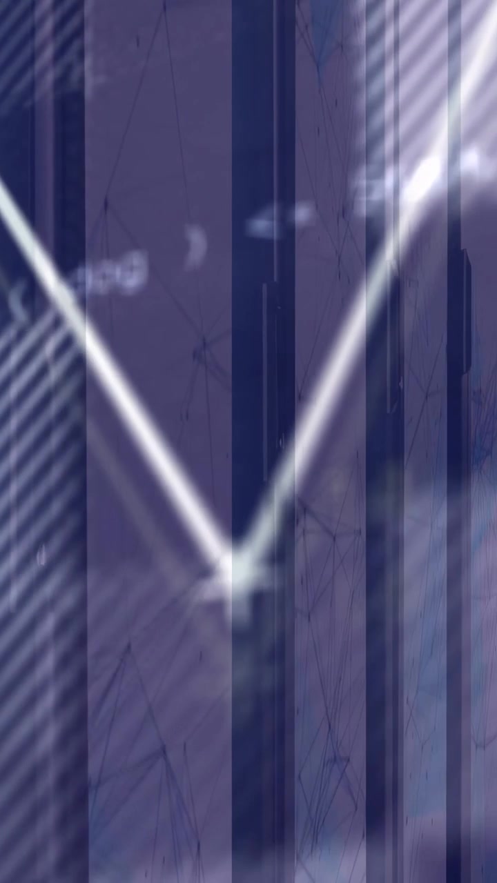 Vertical video: Tall scan bands showing bright sweep starting angular line crossing revealing code