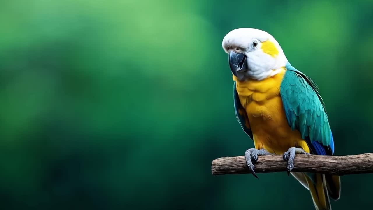 un guacamayo colorido posado en una rama