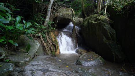 beautiful-Mae-Kampong-Waterfall-in-Chiang-Mai,-Thailand