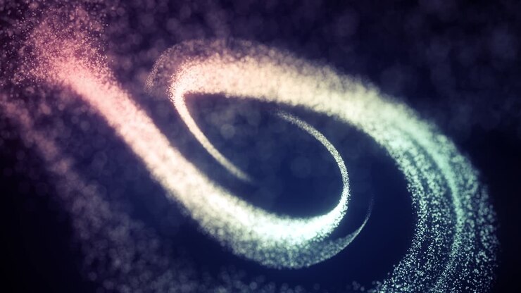 Animation of spiral background abstract concept