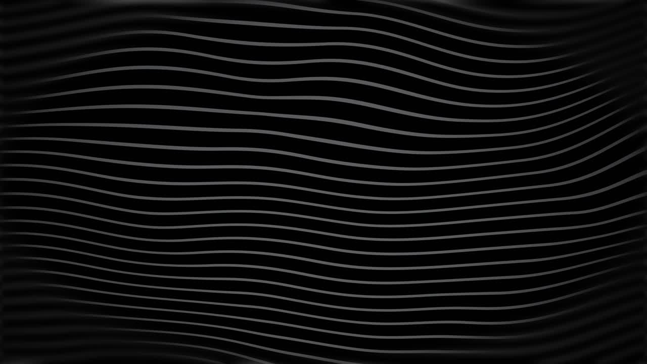 Dark line waves pattern with duotone colors abstract