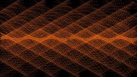 orange color dot shape pattern animation motion graphics