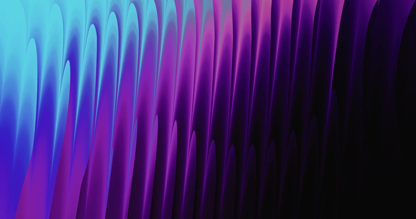Sfondo astratto con onde sfumate blu e viola fluide.