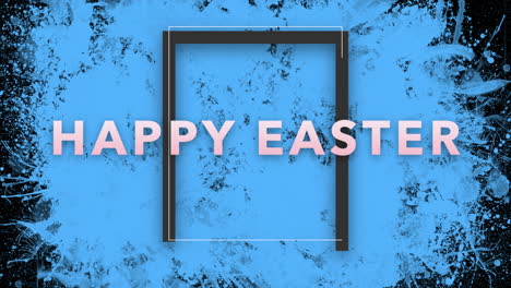 Happy-Easter-with-blue-art-splashes-on-black-gradient