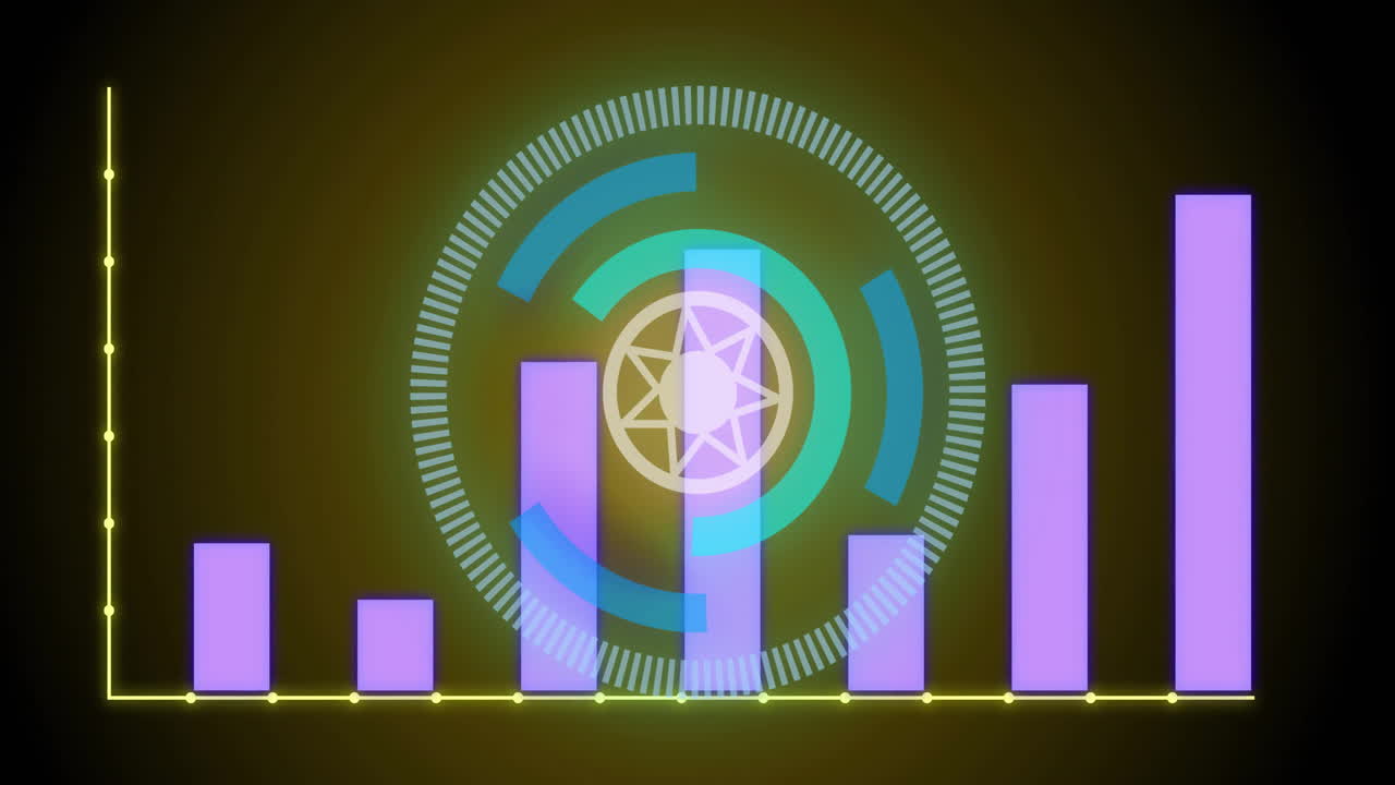 animación de diagramas sobre escaneo de alcance y formas