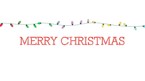 Merry-Christmas-text-with-colorful-garland-on-white-background-1