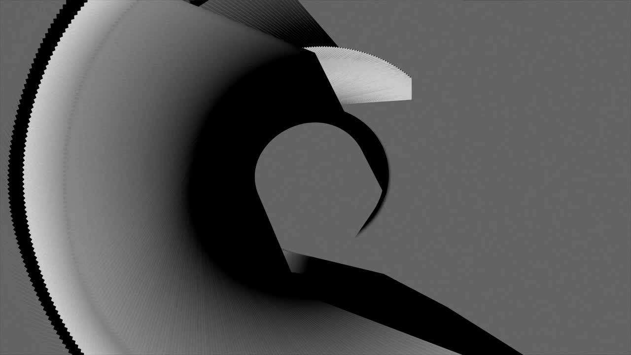 추상적인 배경 물리학적 기하학적 원형 터널