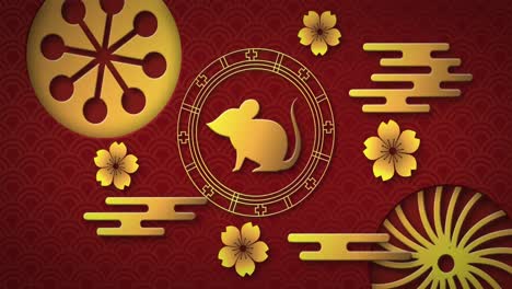 Chinese-new-year-animation-of-a-rat-in-a-spinning-wheel-4k