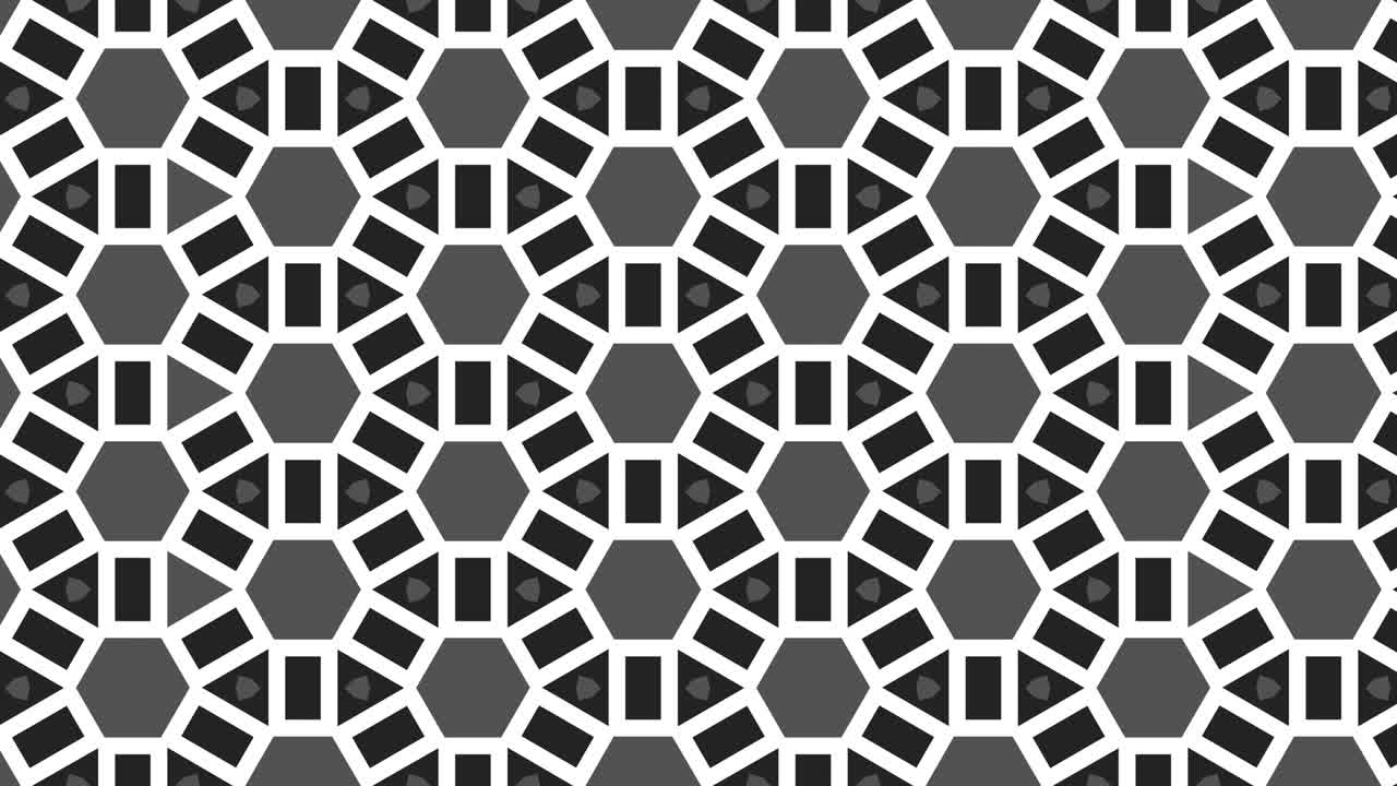 Animated seamless pattern design floating