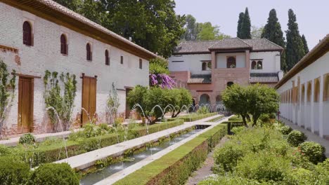 Jardines-Del-Paraiso-En-Camara-Lenta-Sin-Gente