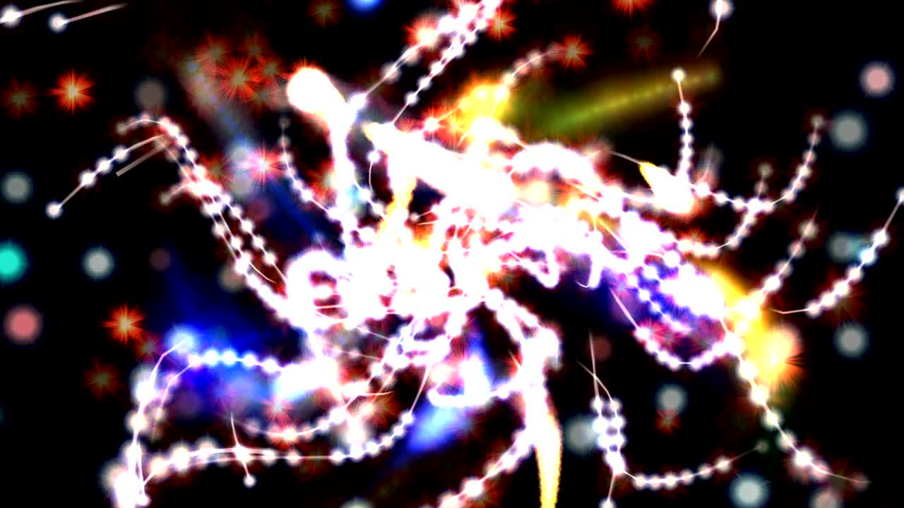 Animazione digitale di una luce mistica.