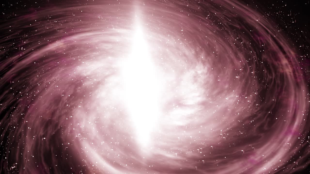 foto reveladora de una galaxia roja gigante en medio del universo llena de estrellas, nebulosas y planetas