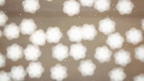 Falling-snow-with-Christmas-lights